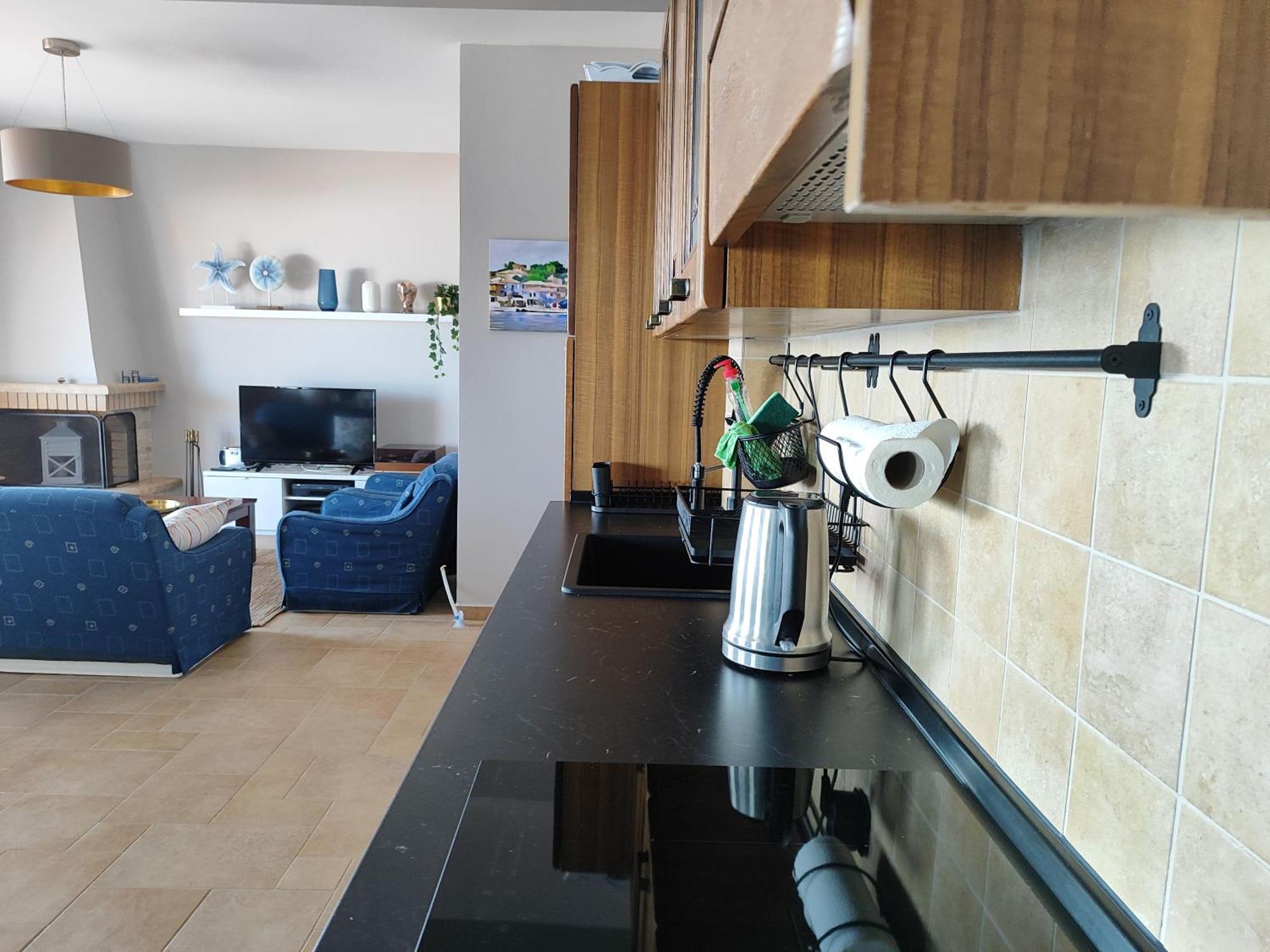 Appartamento Navy Blue Nea Skioni Esterno foto