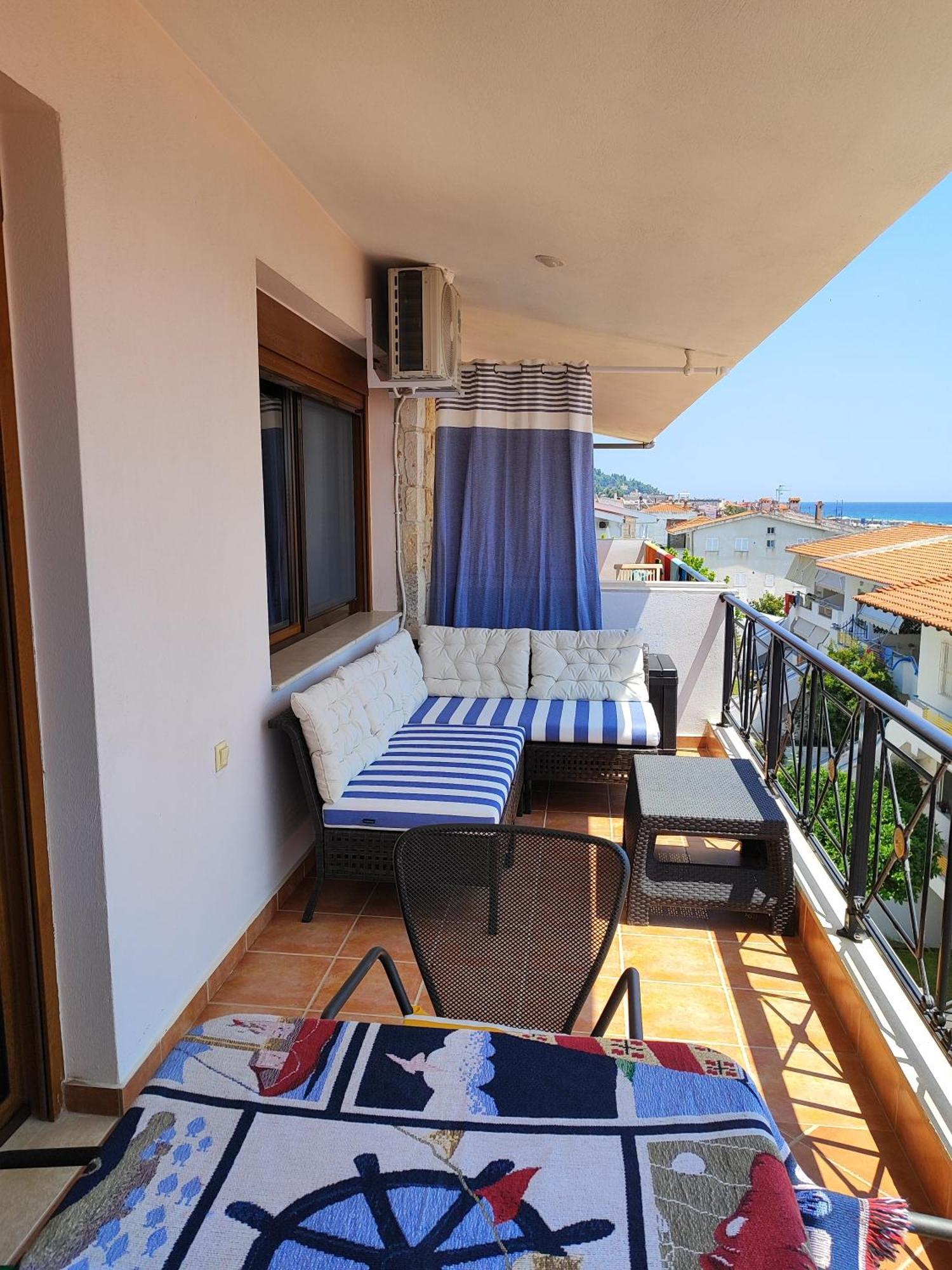 Appartamento Navy Blue Nea Skioni Esterno foto